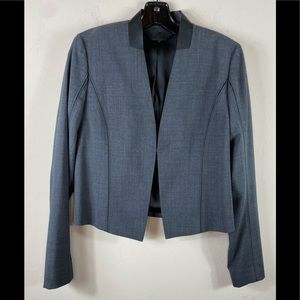 Elie tahari Womens blazer gray size 4 career
